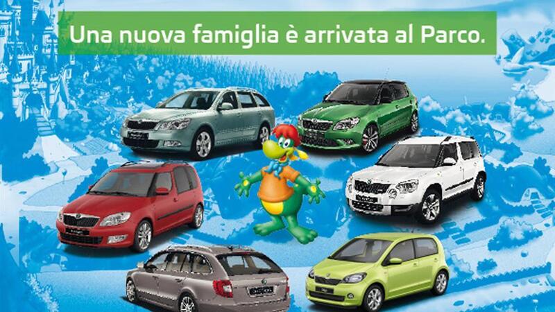 Skoda rinnova la partnership con Gardaland anche nel 2012