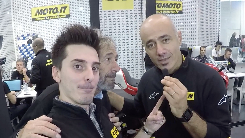 Bstaaard con Moto.it a Eicma 2016