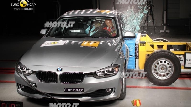 BMW Serie 3 F30: 5 stelle Euro NCAP