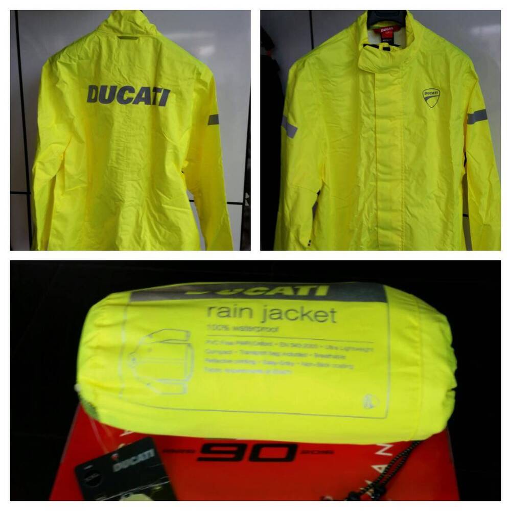 Giacca Antipioggia Strada 2 Giallo Ducati