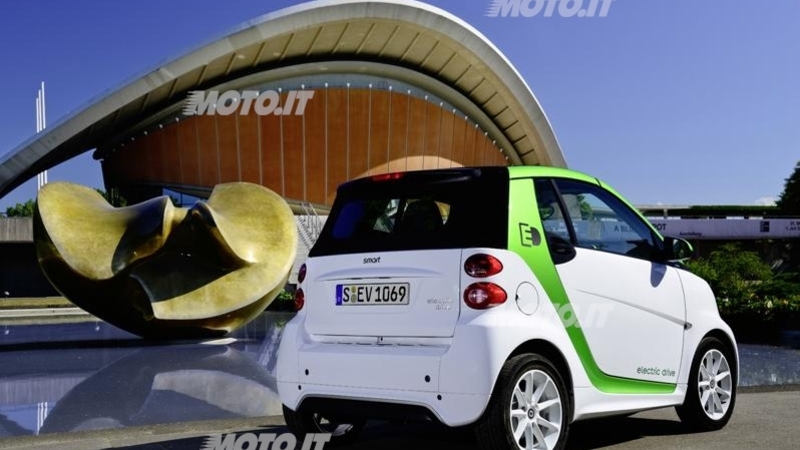 smart fortwo electric drive: nuove foto e informazioni ufficiali