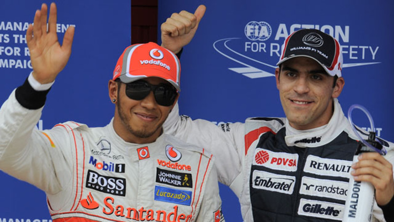 Hamilton vs Maldonado: mancano solo gli schiaffi...