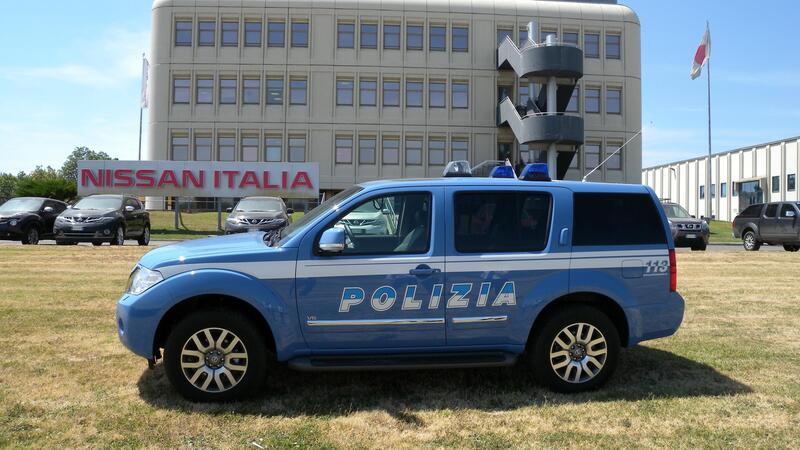 Nissan: la Polizia avr&agrave; in dotazione la Pathfinder