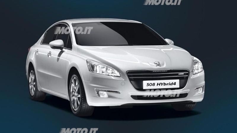 Peugeot 508 HYbrid4: in arrivo la variante ibrida a gasolio