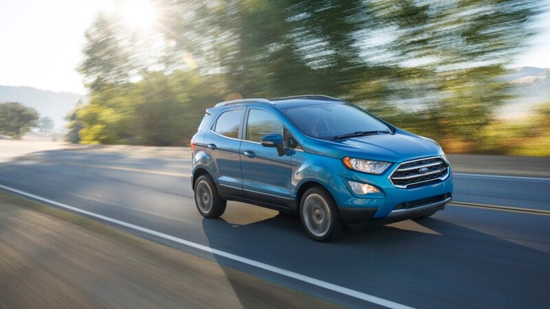 Ford EcoSport: la versione per gli USA anticipa il restyling 2017