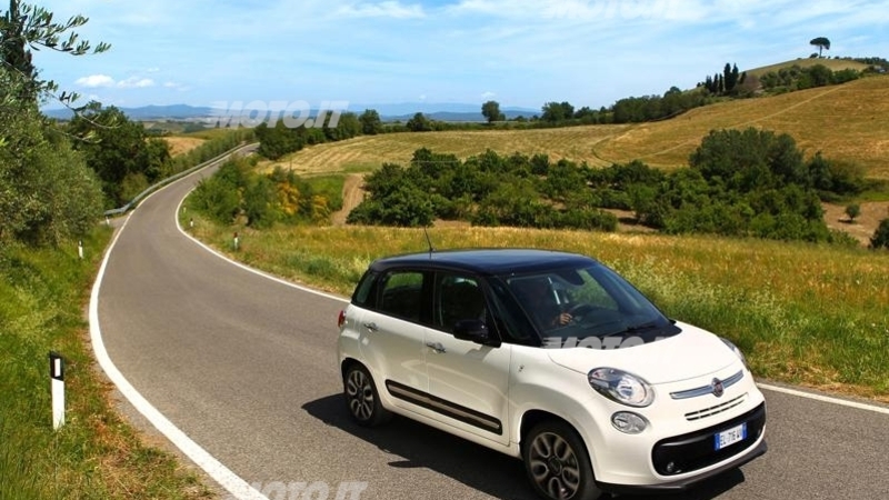 Fiat 500L: il City Brake Control