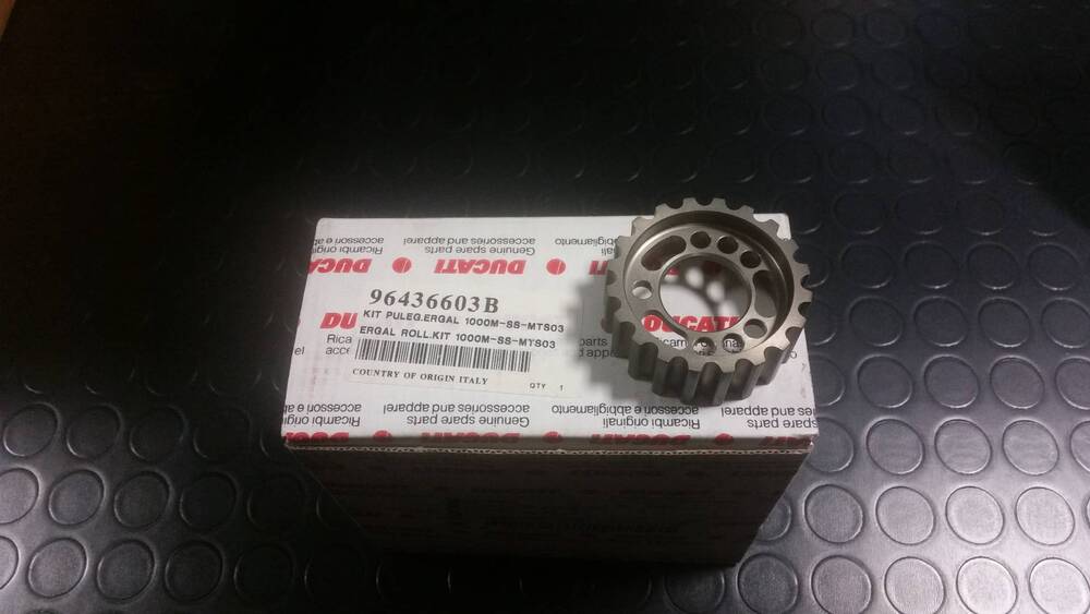 Kit pulegge in Ergal Ducati