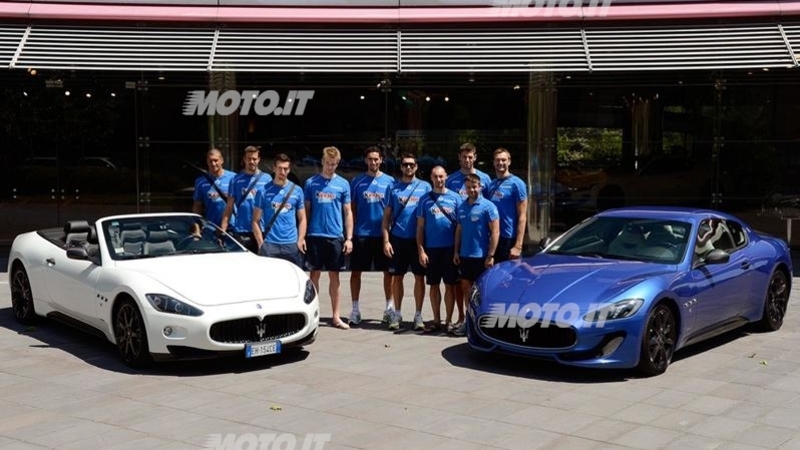  La Nazionale maschile di Volley visita la Maserati