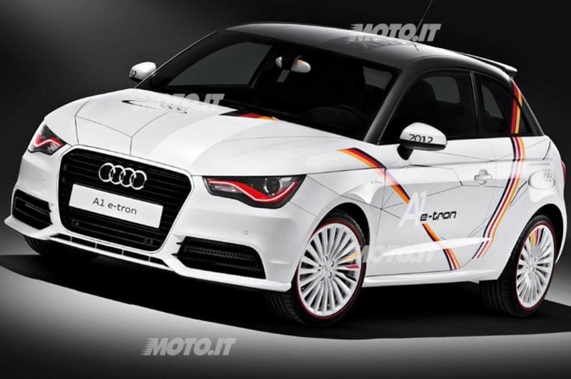 Audi A1 e-tron: un esemplare dedicato agli atleti tedeschi