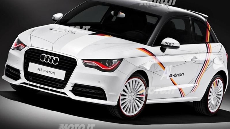 Audi A1 e-tron: un esemplare dedicato agli atleti tedeschi