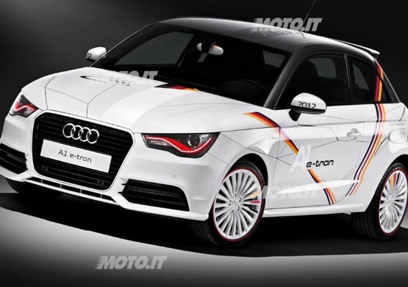 Audi A1 e-tron: un esemplare dedicato agli atleti tedeschi