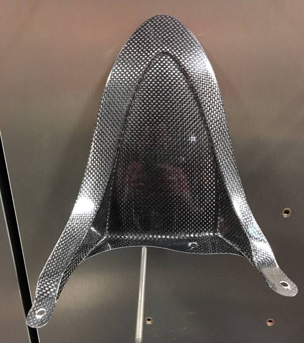 Kit parafango posteriore carbonio Ducati