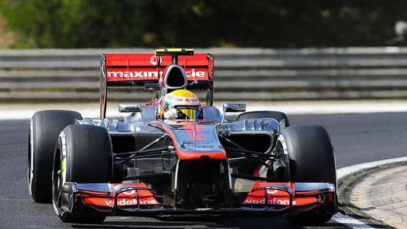 Hamilton domina le libere in Ungheria