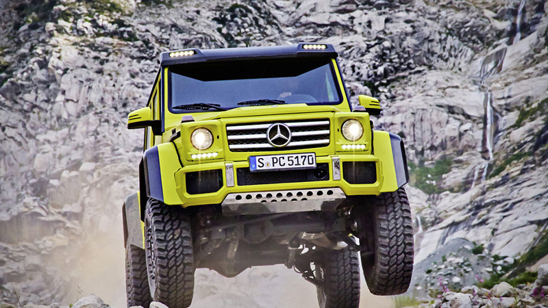 Mercedes-Benz G 550 4&times;4&sup2;, debutto a Los Angeles