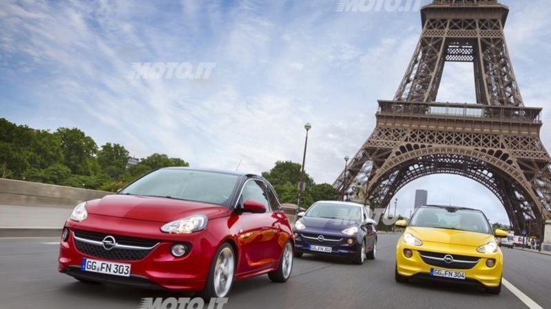 Opel Adam: listino prezzi