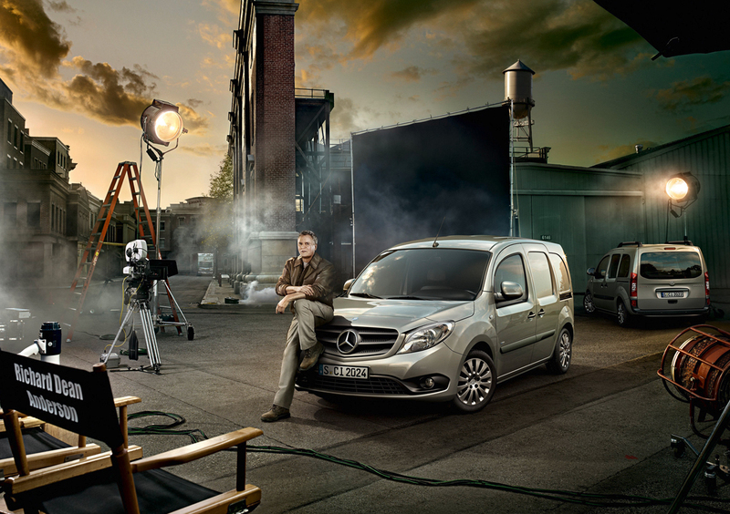 MacGyver &egrave; il testimonial del Mercedes-Benz Citan