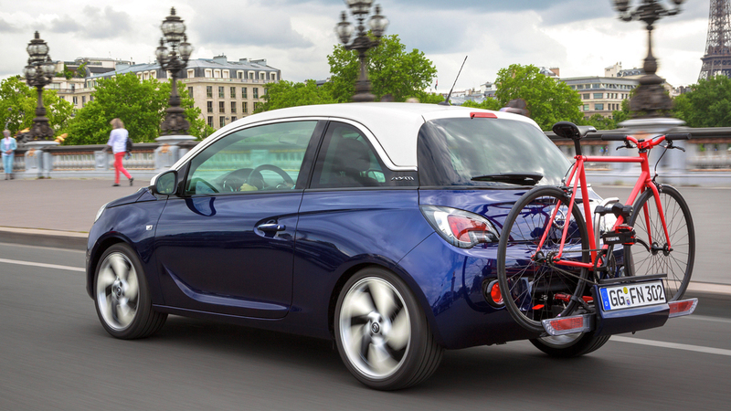 Opel Adam: ha il portabicilette FlexFix integrato