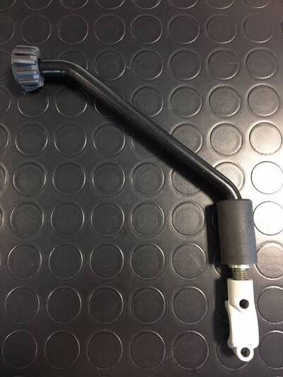 Asta predisposizione specchi al manubrio Ducati