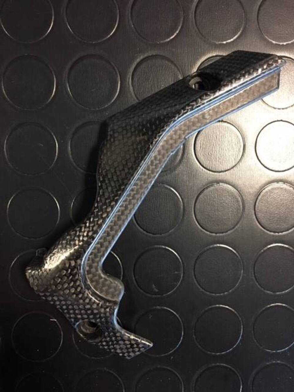 Cornice pignone carbonio Ducati