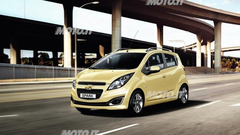 Chevrolet Spark: in arrivo un lieve facelift