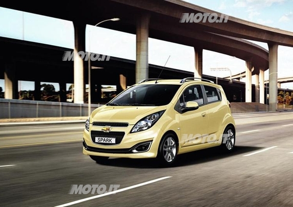 Chevrolet Spark: in arrivo un lieve facelift