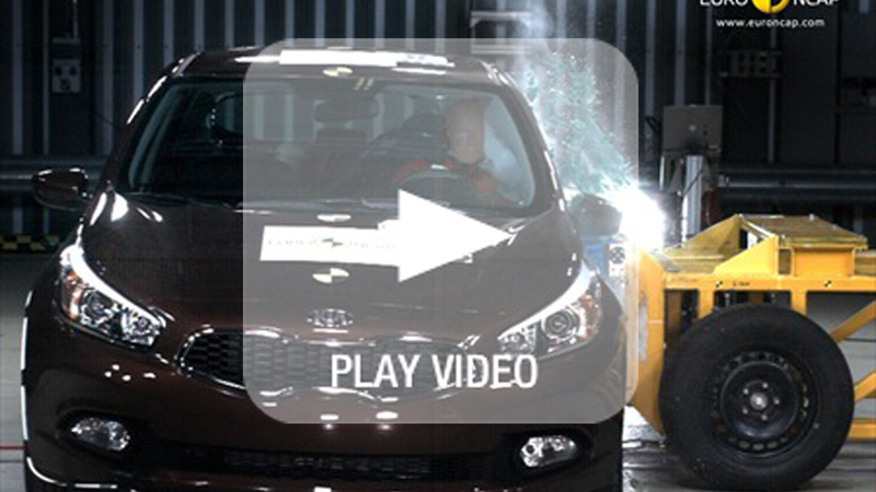 Kia Cee&rsquo;d: 5 stelle Euro NCAP