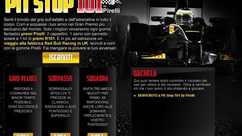 Pirelli: gare di pit stop in centro a Milano per la F1 di Monza