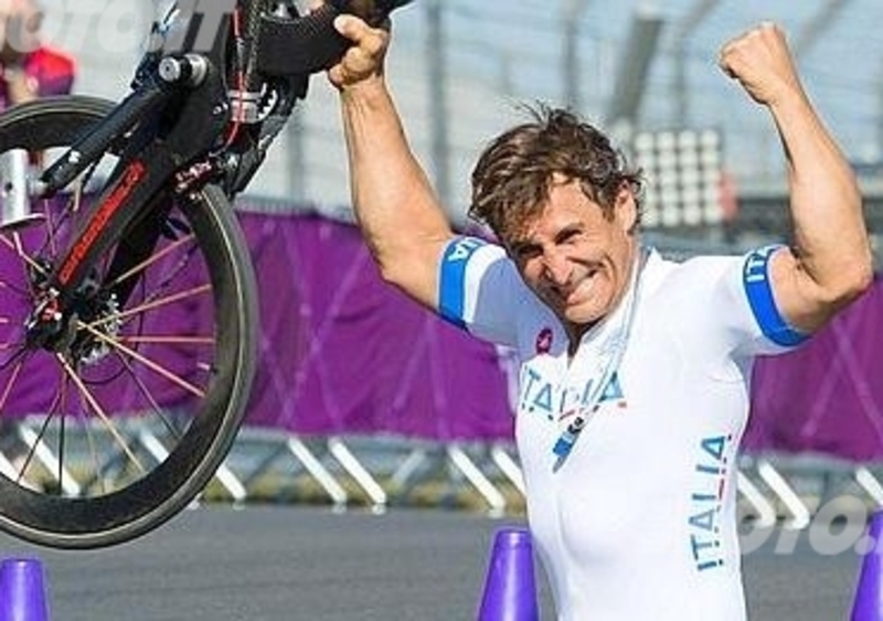 Alex Zanardi medaglia d&#039;oro Handbike alle Paralimpiadi 2012