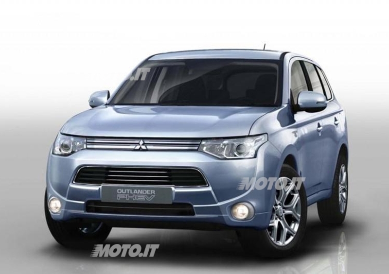 Mitsubishi Outlander Plug-in Hybrid EV: prime informazioni ufficiali