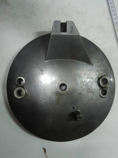 Tamb. portaceppi senza leveraggi + coprimozzo VV Moto Guzzi