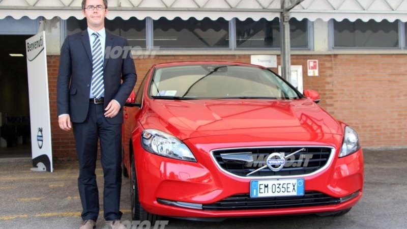 De Smet: &laquo;Volvo V40? Mette di buon umore&raquo;