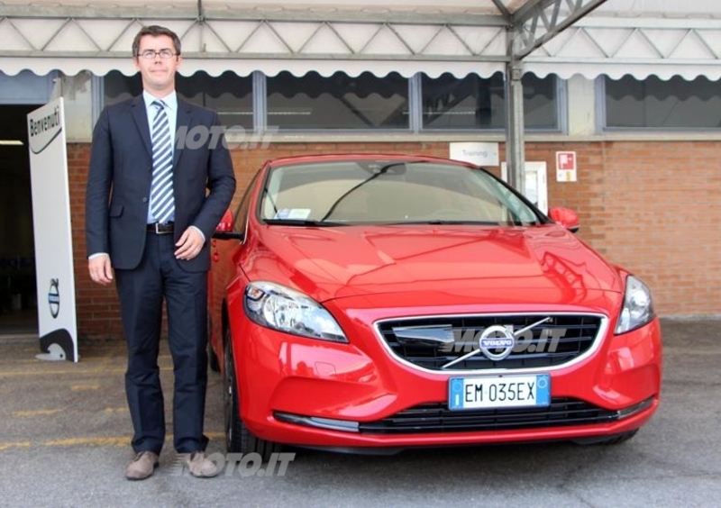 De Smet: &laquo;Volvo V40? Mette di buon umore&raquo;