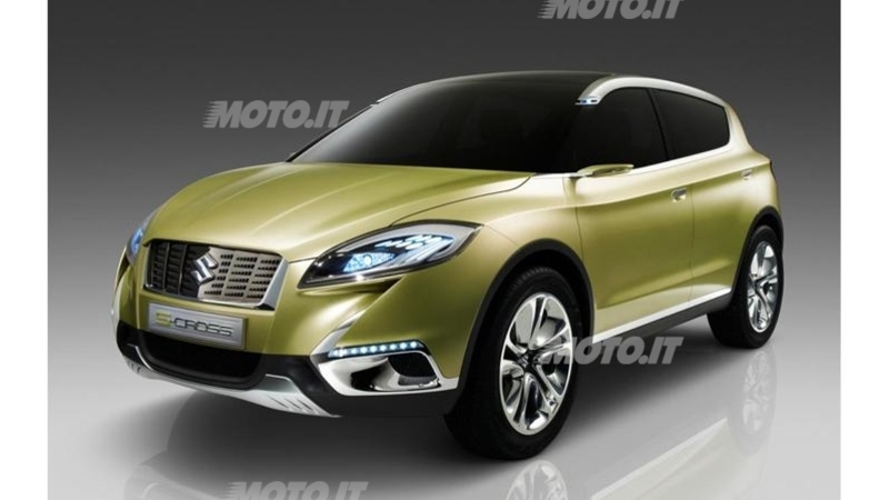 Suzuki S-Cross Concept: le prime immagini ufficiali