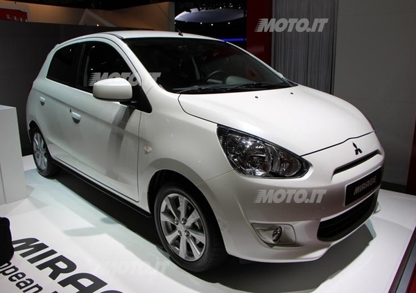 Mitsubishi Mirage: debutto europeo a Parigi