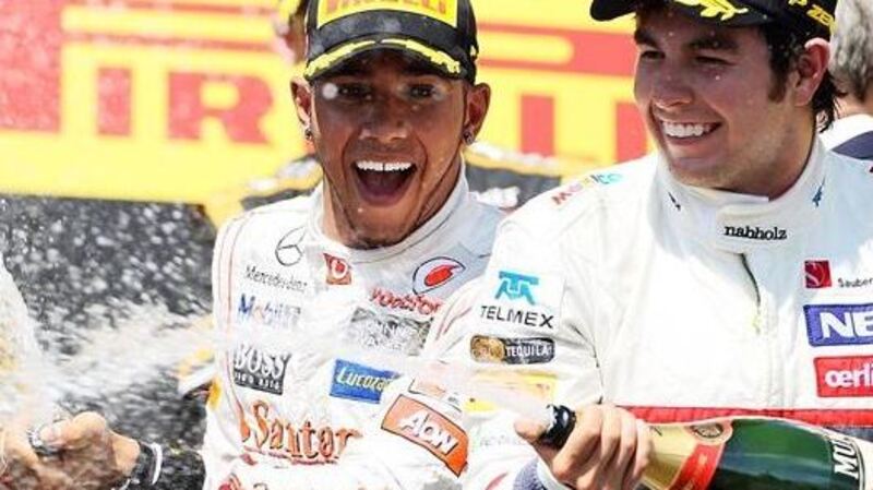 Perez in McLaren. Hamilton in Mercedes