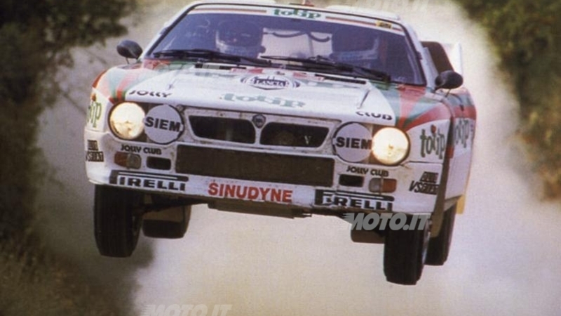 Lancia Rally 037 4WD Hybrid al Rally Legend 2012