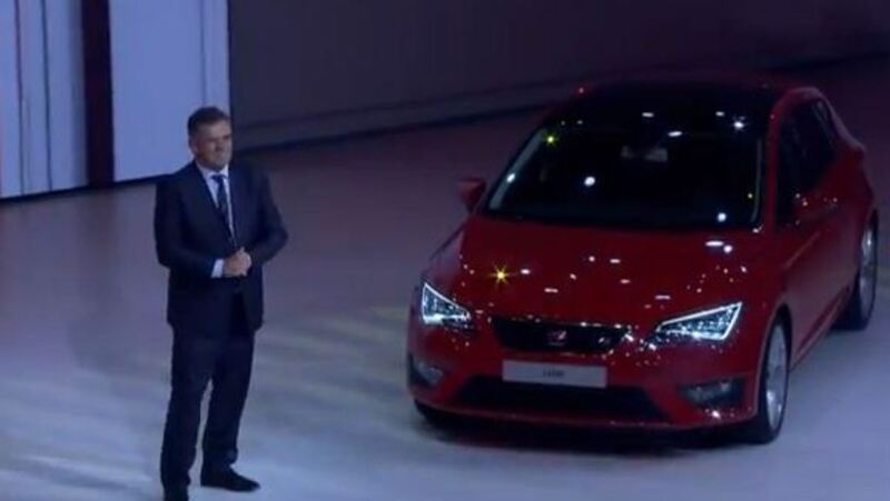 Salone di Parigi 2012: la nuova Seat Leon dal vivo - Video