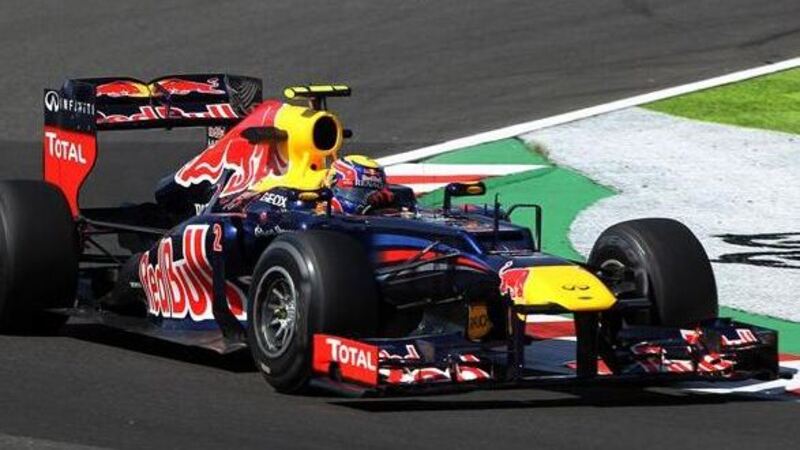 Webber si aggiudica le libere del Giappone