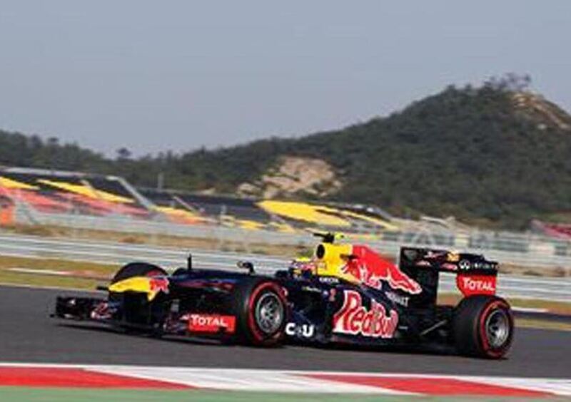 Webber conquista la pole in Corea