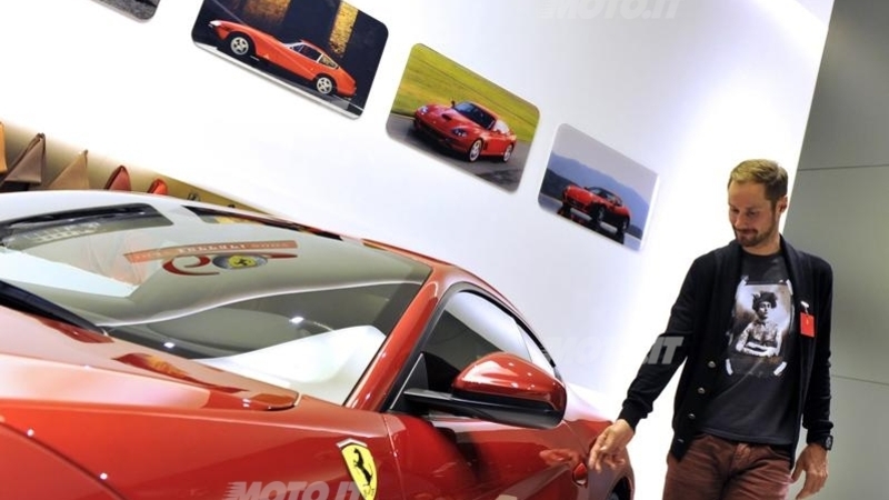 Tom Boonen ha visitato la Ferrari