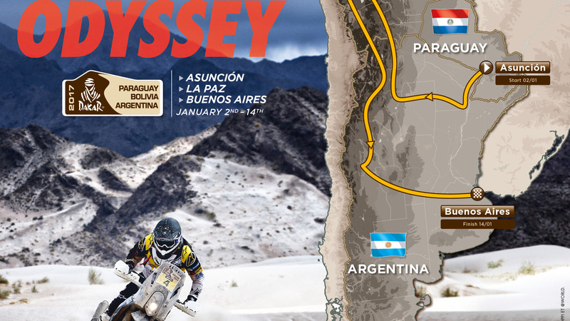 Dakar 2017, ecco il percorso. Sar&agrave; &quot;la pi&ugrave; dura di sempre&quot;