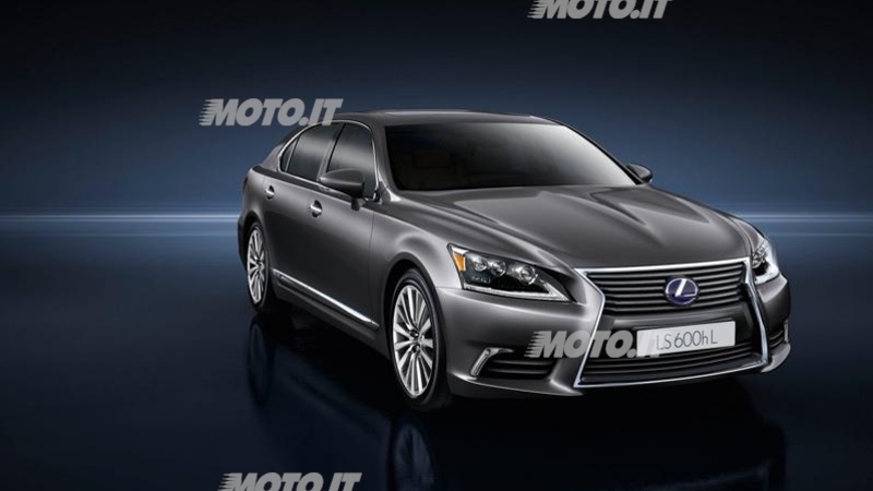 Lexus LS 600h restyling: listino prezzi