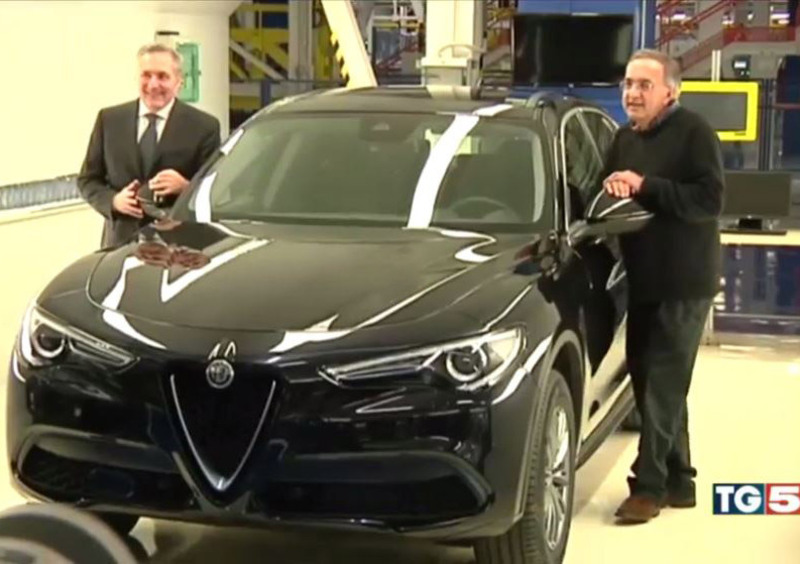 Alfa Romeo Stelvio: anteprima &quot;scoop&quot; al TG5 per la versione normale