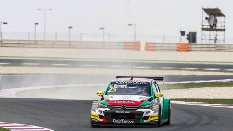 WTCC 2016, qualifiche Qatar: pole per Bennani