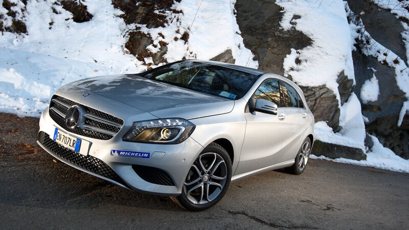 Michelin Alpin A4 e Mercedes Classe A