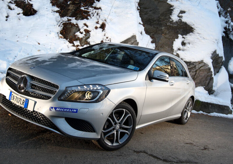 Michelin Alpin A4 e Mercedes Classe A