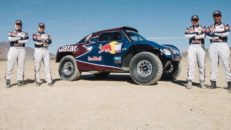 Dakar 2013: sempre pi&ugrave; competitivi i Buggy Qatar-Red Bull