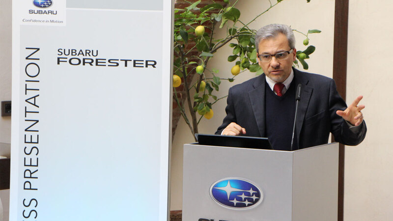 Armando Pachera, Subaru: &laquo;La nuova Forester sar&agrave; un&#039;auto di conquista&raquo;