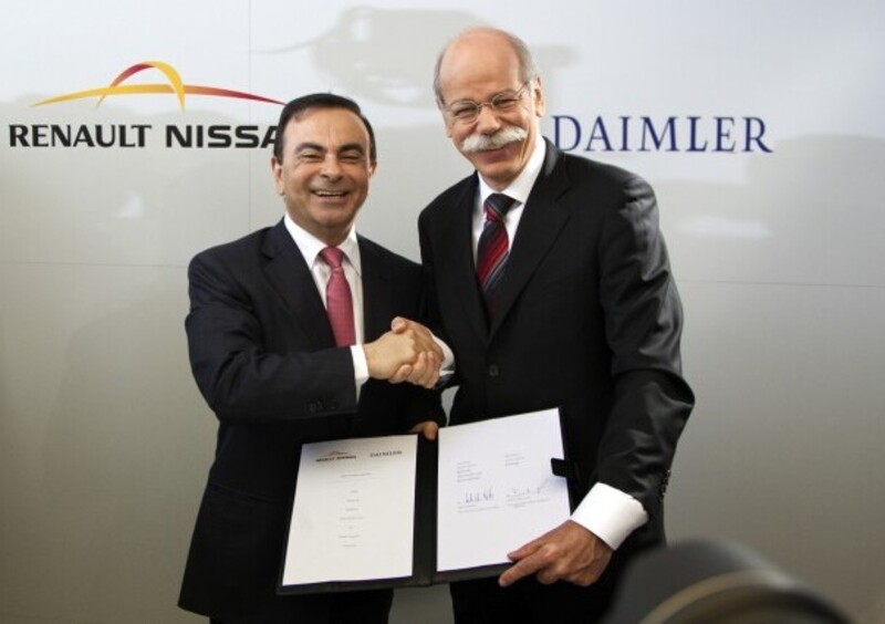 Renault-Nissan: siglato accordo con Daimler e Ford per l&rsquo;idrogeno