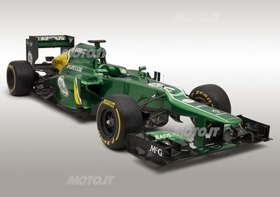 Caterham CT03: tolti i veli alla monoposto 2013